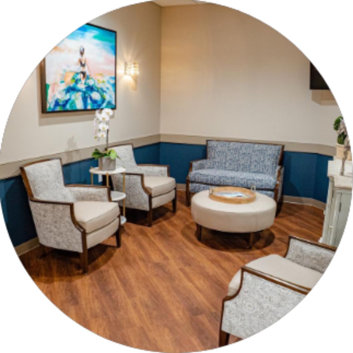 The Imaging Center lounge area